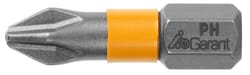 Bit for Phillips, 1/4 inch C 6.3, with torsion zone 1/25 mm