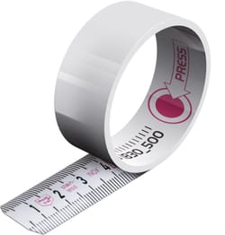 Roll-up steel tape measure 500 mm
