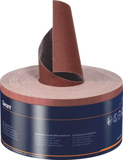 Economy roll of abrasive cloth (A) robust, highly flexible 40