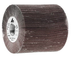 Abrasive flap wheel roller, fabric (A) 60