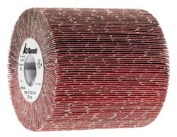 Abrasive flap wheel roller, fabric (CER) 60