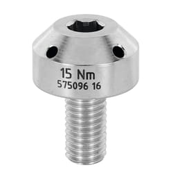 Tightening screw with internal cooling 16 mm