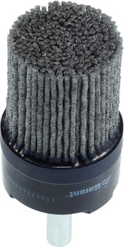 Disc brush with shank, silicon carbide (SiC) 80