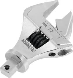 Adjustable spanner plug-in head 1-27 mm