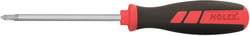 Screwdriver for Pozidriv, with power grip 0