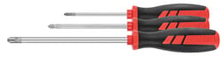 Screwdriver set for Phillips, with power grip 3