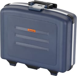 Service tool case with base shell and tool boards mobile