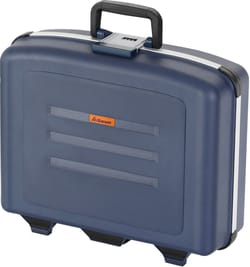 Service tool case with base shell and tool boards