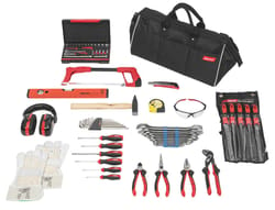 Assembly tool set, 74 pieces in a tool bag 74