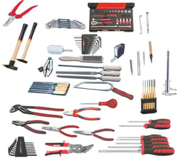 Mechanic’s tool set, 94 pieces without case
