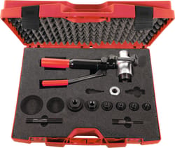 Gap punch set with manual hydraulic device 1