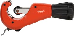 Small pipe cutter with 4 guide rollers