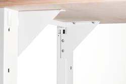 Vario Basic workbench, height 850 mm, Eluplan worktop, dark 1000 mm