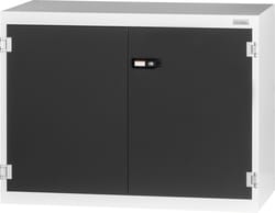 Base cabinet with Plain sheet metal swing doors 800 mm