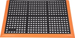 Nitrile rubber floor mat, open structure, with safety edges 66X102 cm