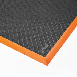 Nitrile rubber floor mat, sealed surface, with safety edges 97X163 cm